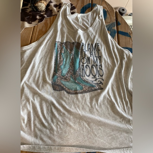 Western Graphic Muscle Tank Tops -2 pack! - Picture 2 of 2